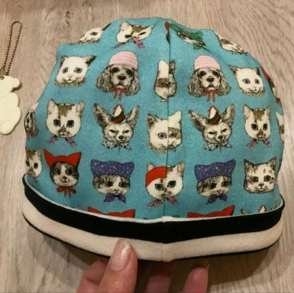 Gucci Baby Hat size L (50) aqua cats gucci lover - Picture 4 of 12